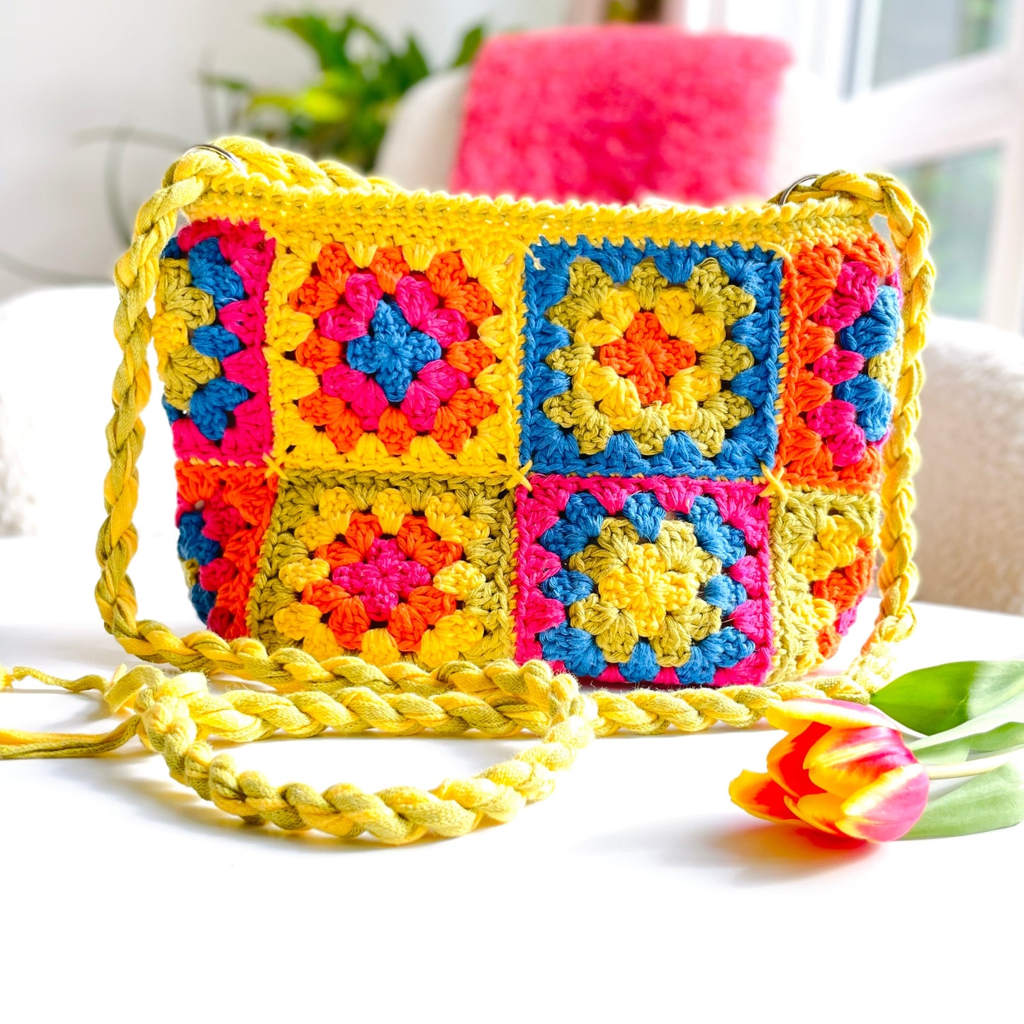 Crochet a Granny Square Handbag at Westbury