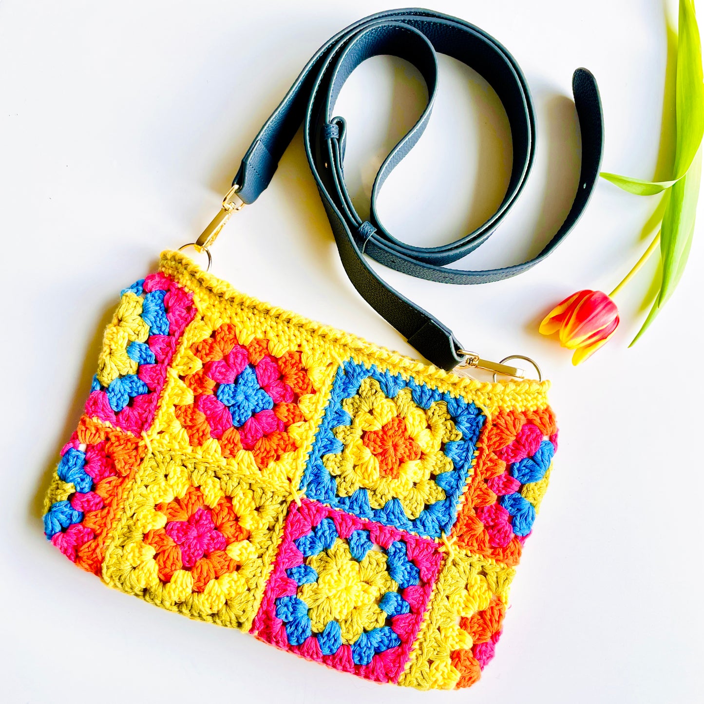 Crochet a Granny Square Handbag at Westbury