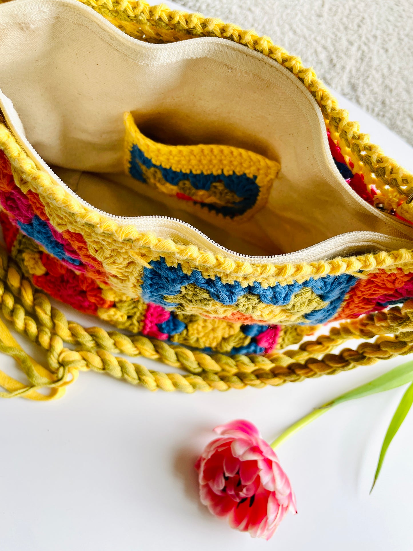 Crochet a Granny Square Handbag at Westbury