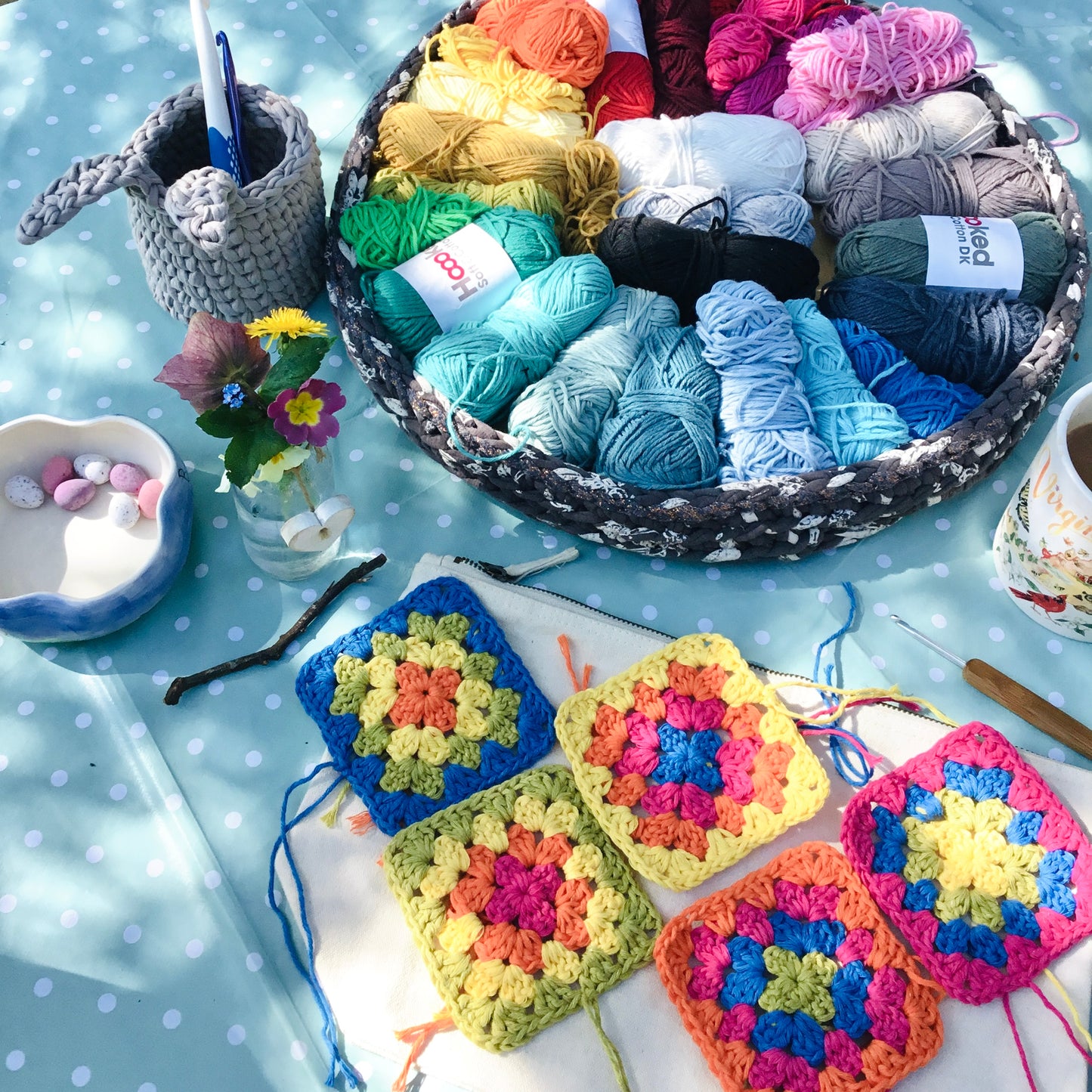 Crochet a Granny Square Handbag at Westbury