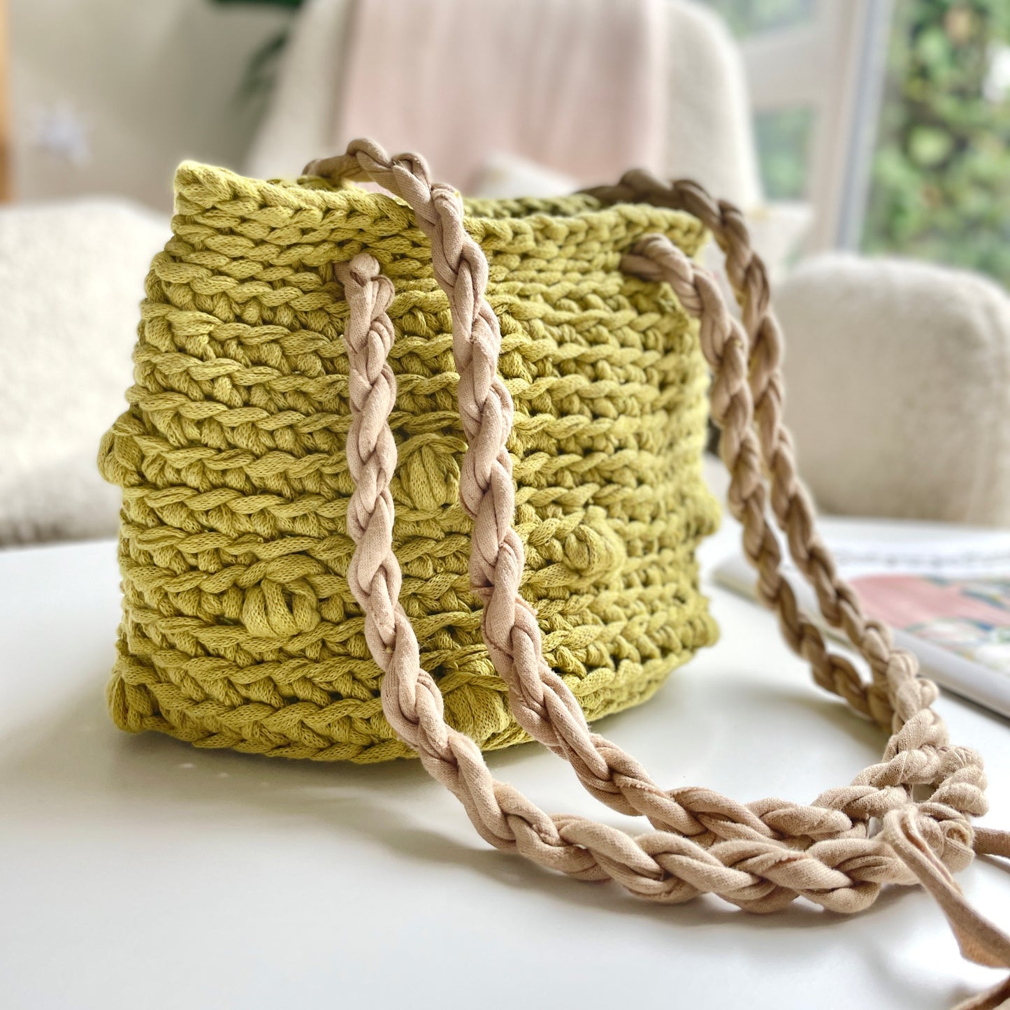 Next Steps Workshop: Bobble Basket Bag