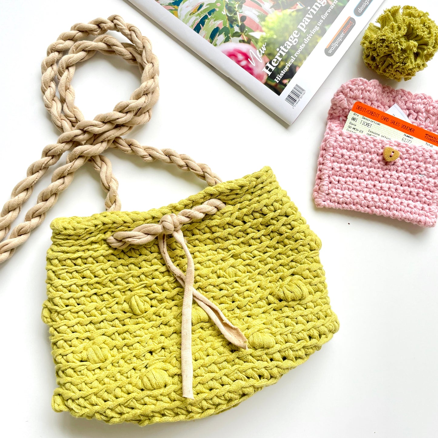 Next Steps Workshop: Bobble Basket Bag