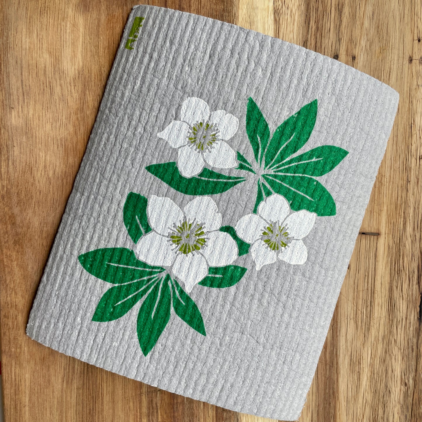 Hellebore Printed Eco Cloth