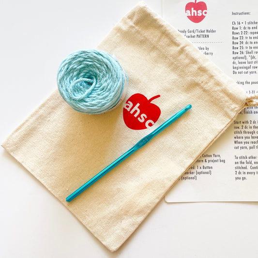 Ticket or Loyalty Card Holder Crochet Kit