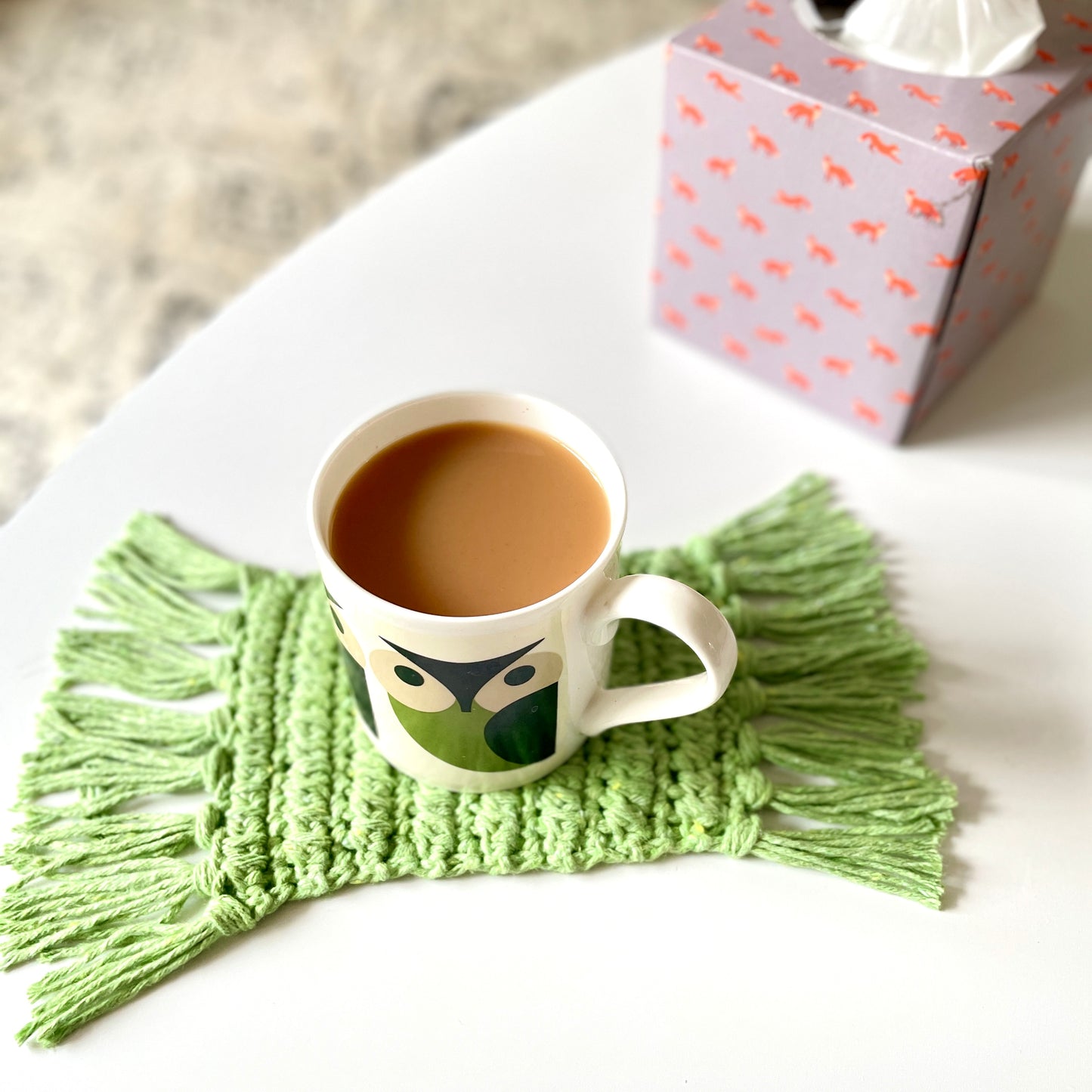 Mug Rug Crochet Kit