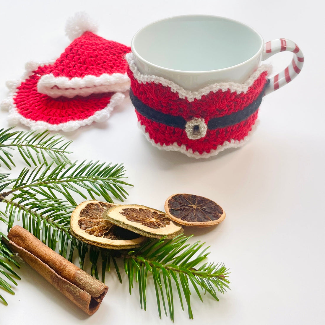 FREE SANTA Upgrade for your Winter Cosy Mug Wrap and Coaster!