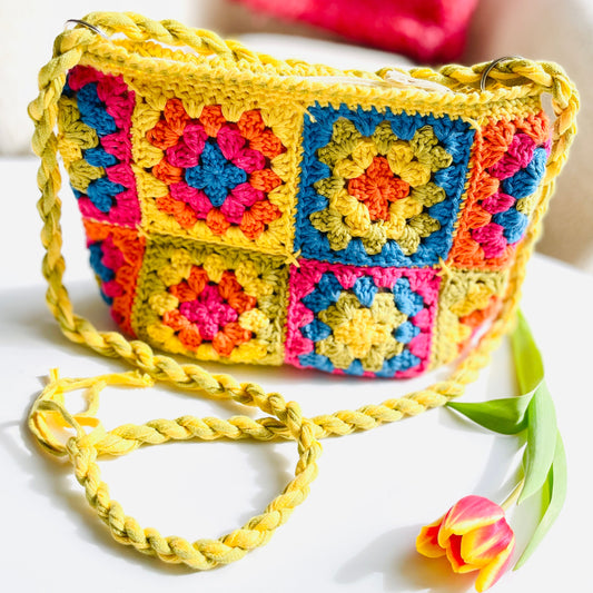 Crochet a Granny Square Handbag at Westbury