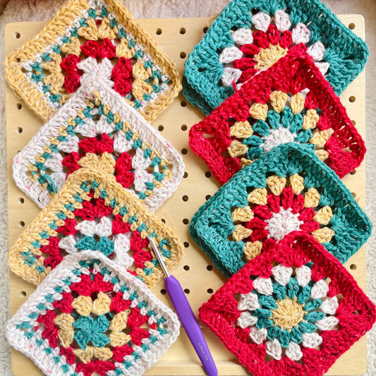 Granny Square Scarf: 4 sessions at Westbury Arts Centre