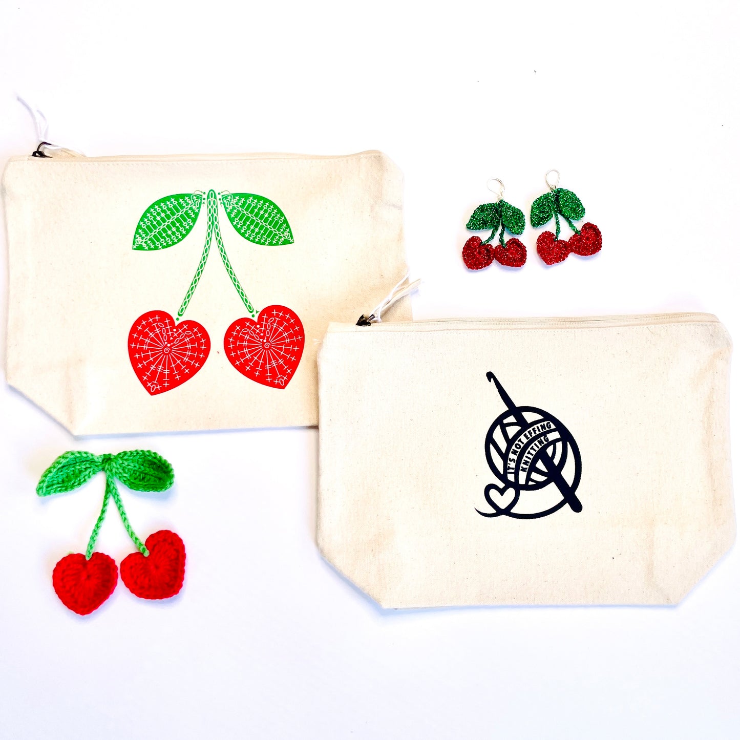WIP zipped pouches