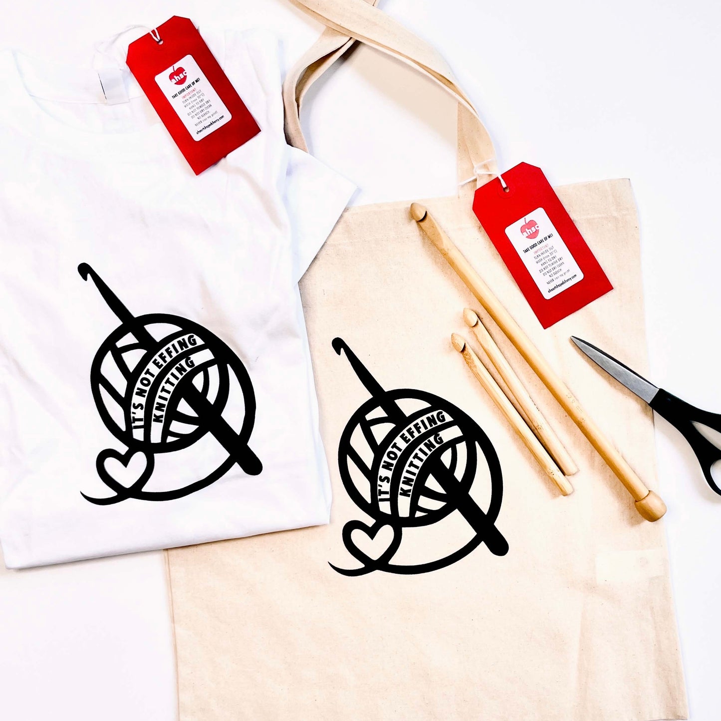 It's Not Effing Knitting Totes