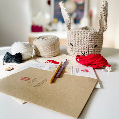 Edward Bunny Zero Waste Crochet Kit