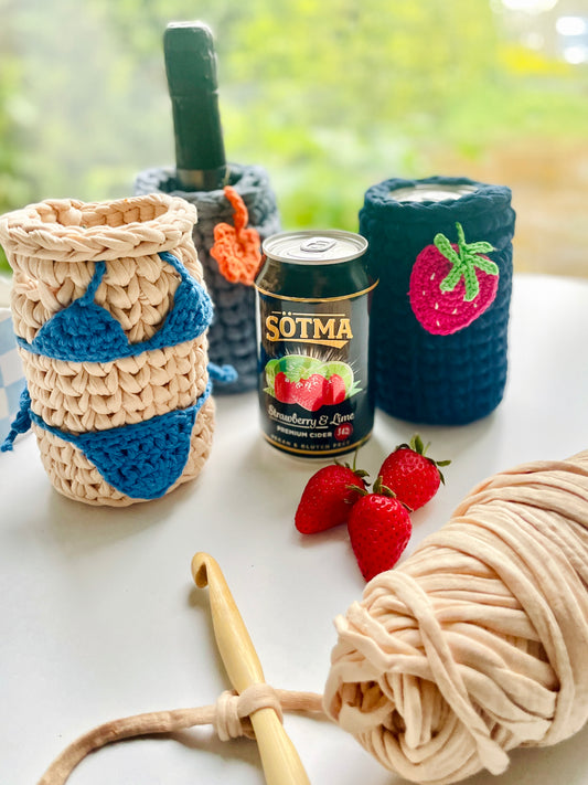 Carry on Crafting:  Coozie Can Cooler Workshop