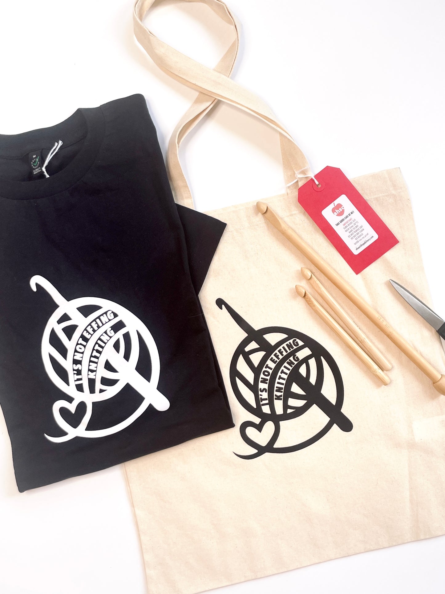 It's Not Effing Knitting Totes