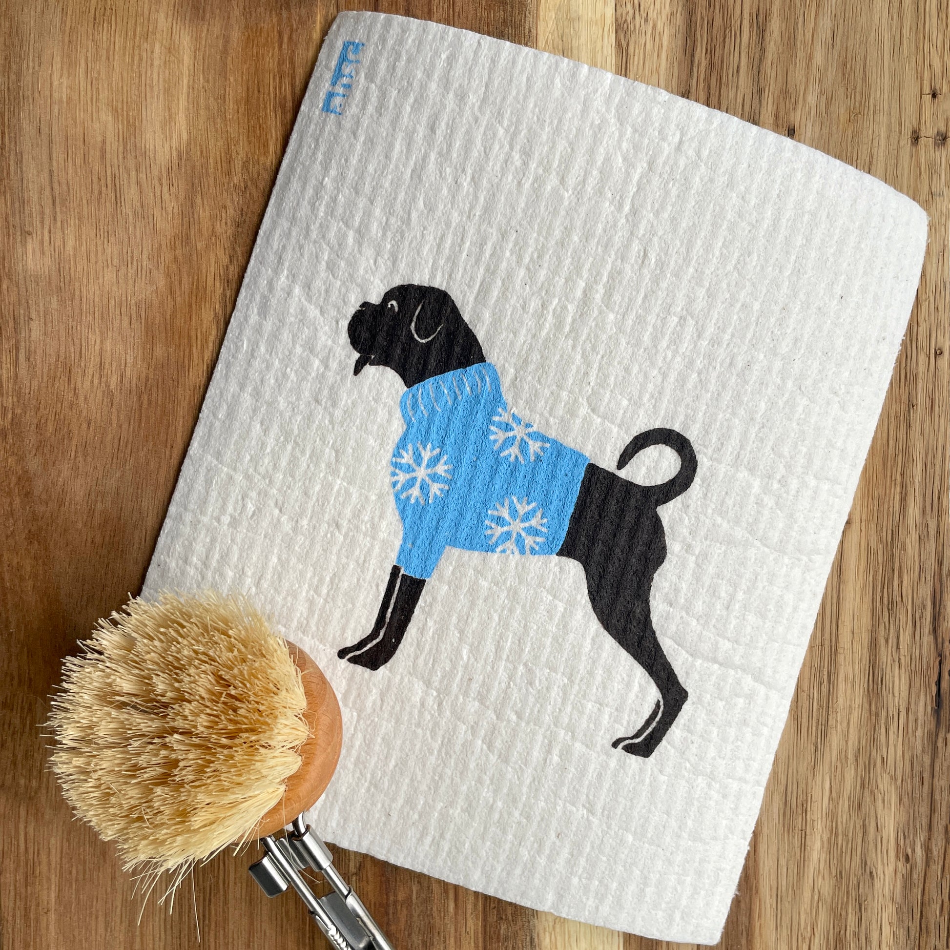 Stanley the Boxer - Dog Printed Eco Cloth – A heart shaped cherry