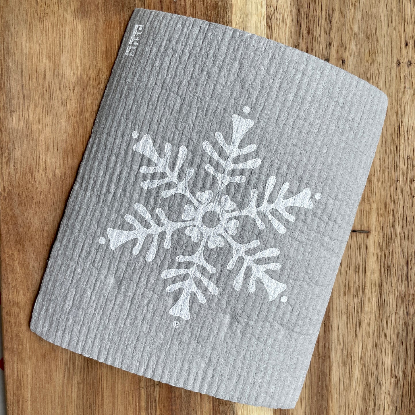 Snowflake Printed Eco Cloth