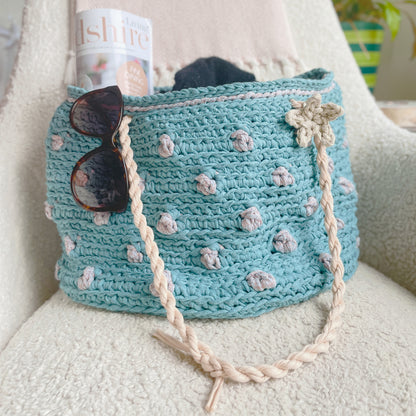 Bobble Beach Bag Crochet Pattern – A heart shaped cherry
