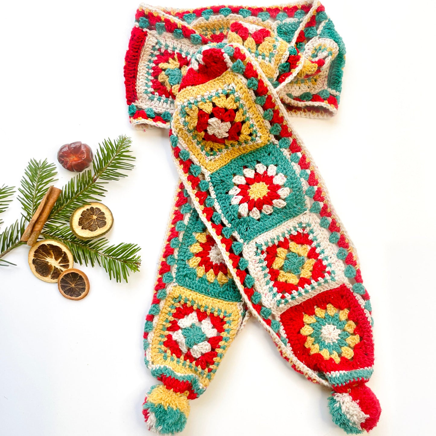 Winter Wishes Scarf Pattern (PDF Download: GPSR Ready)