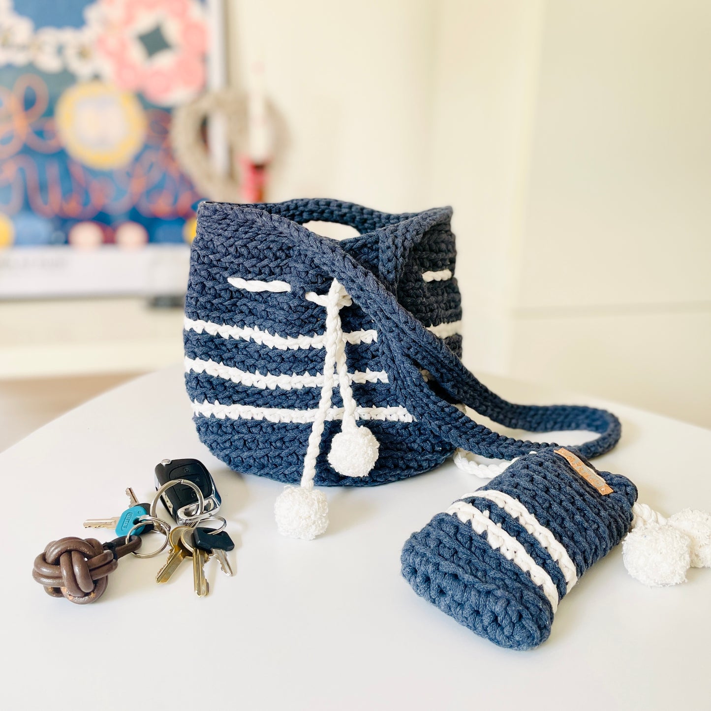 Nautical Sunglass Case