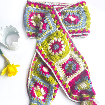 Winter Wishes Scarf & Reversible Mitts Set - Pattern Bundle