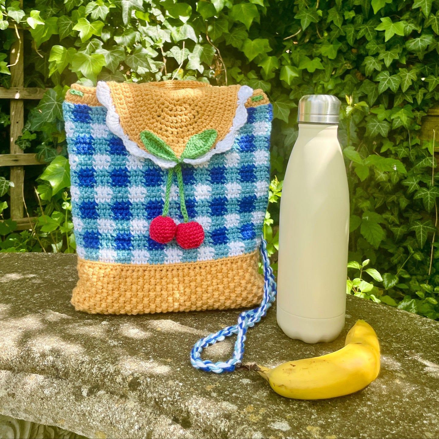 Cherry Picker's Mini Picnic Bag Pattern